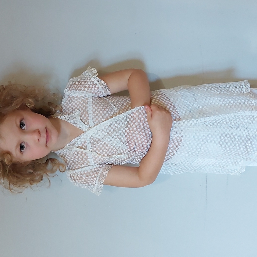 See-through robe